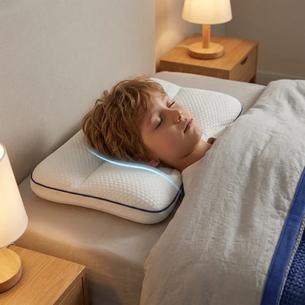 Cuscino Ergonomico Bambini – La Postura si Forma di Notte. Proteggila Adesso.